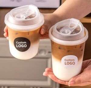 Sablon Cup Plastik PP Oval 12 oz