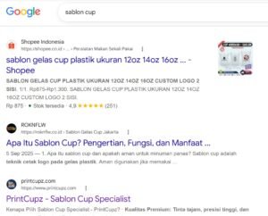 sablon cup murah