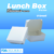 16994400952163-small-polos1 Sablon Paper Lunch Box Ukuran S / 300ml Kemasan Makanan Ringkas & Higienis Modern dan gratis desain