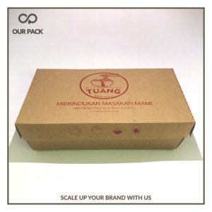 Sablon Paper Lunch Box Ukuran XL