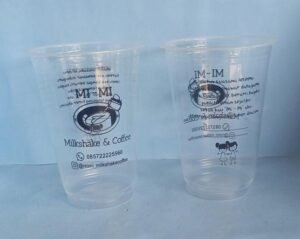 Cup Plastik PP 18 oz Cup Plastik PP 16 oz