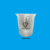 cup pp oval 12oz Sablon Cup Plastik PP Oval 12 oz (Tanpa Tutup) - Isi 1000 Pcs (Logo 1 Warna) gratis ongkir