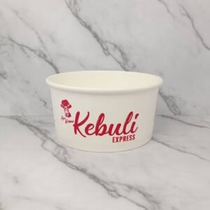 images (1) Sablon Paper Bowl 360 ml + Tutup: Solusi Kemasan Kuliner Porsi Mini & Medium Modern