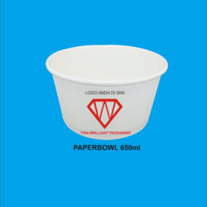 Sablon Paper Bowl 650 ml