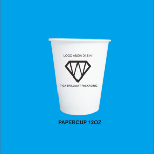 Sablon Paper Cup Hot 8oz + Tutup