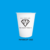 paper cup singgle wal 12oz hot Sablon Paper Cup Hot 8oz + Tutup
