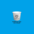 paper cup singgle wal 4oz cold ice cream Sablon Paper Cup Hot 4 oz