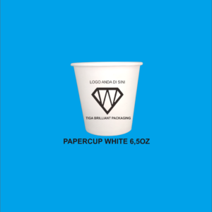Sablon Paper Cup Hot 6,5 oz + Tutup