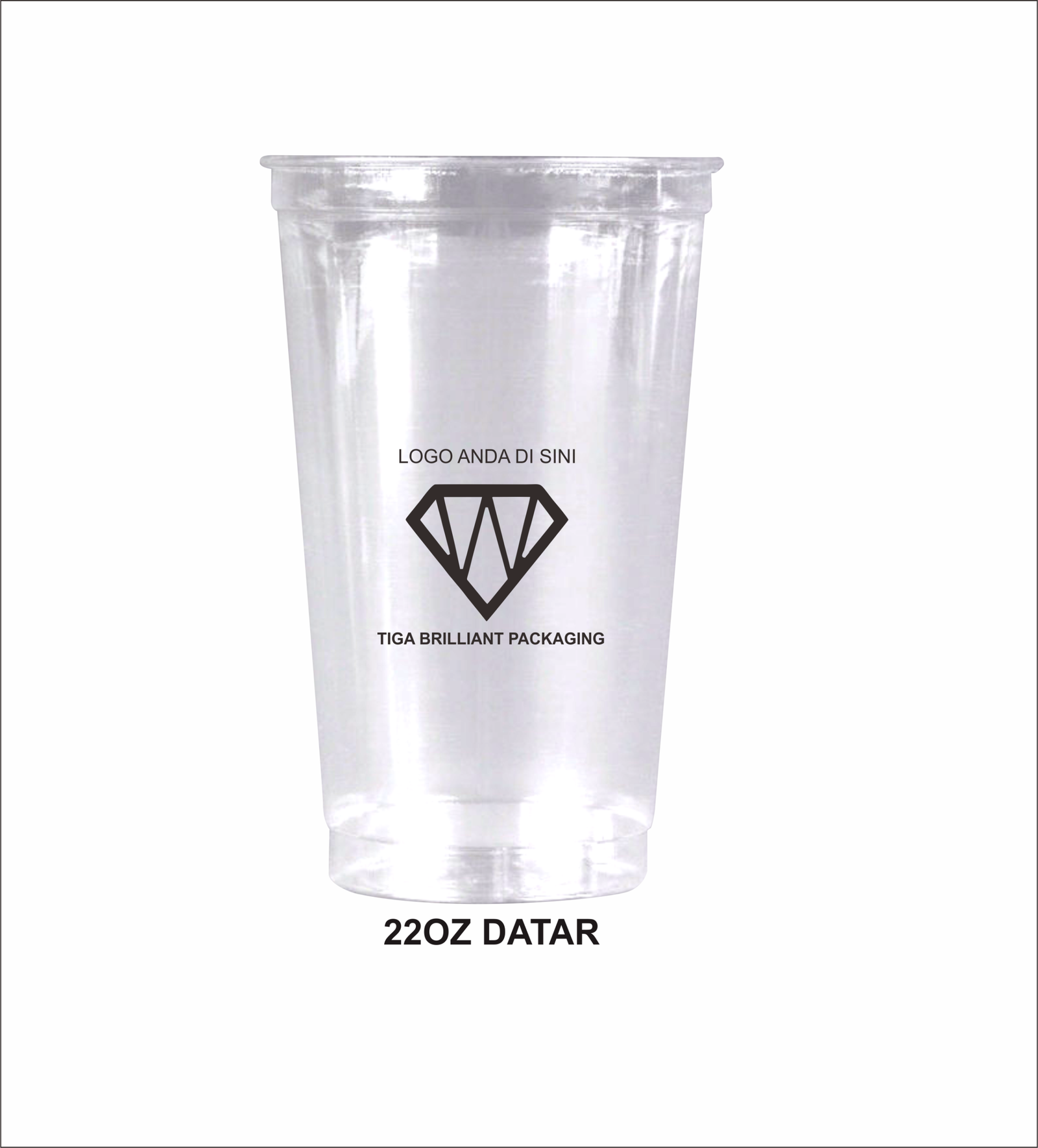sablon cup plastik